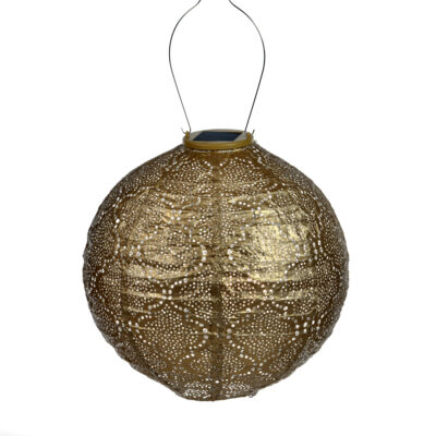 Päikesepaneeliga Aiavalgusti Lumiz Round30 Bazaar Kuld