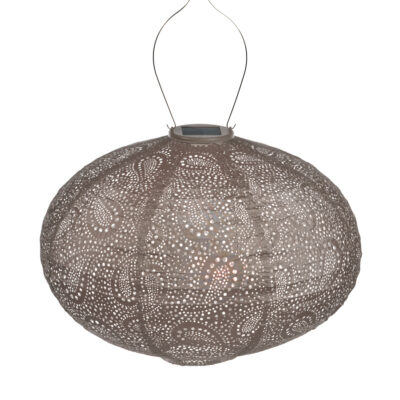 Päikesepaneeliga Aiavalgusti Lumiz Oval40 Paisley Taupe